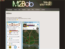 Tablet Screenshot of m2bob.net
